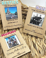 Load image into Gallery viewer, Oak Printed Photo Frame