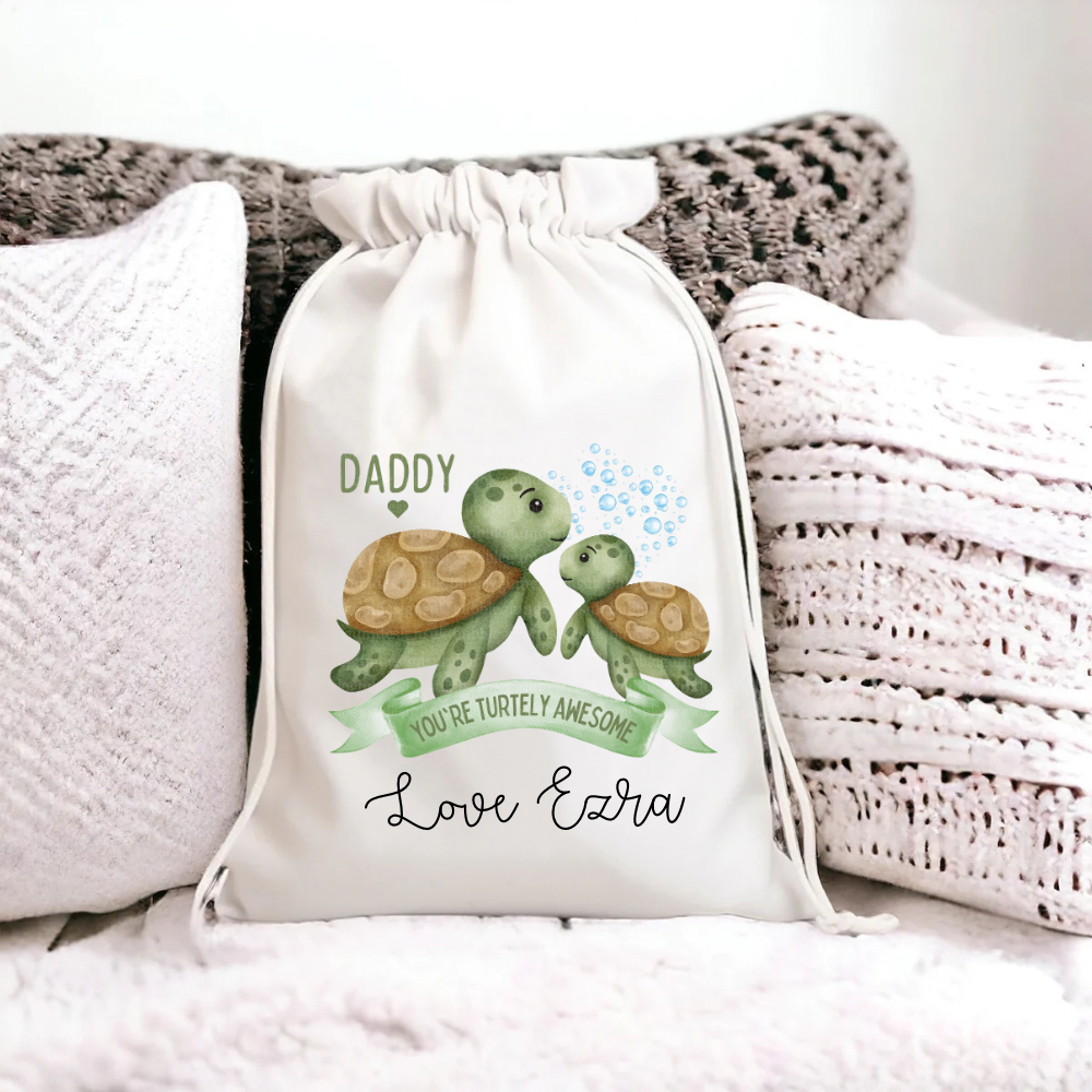 Turtle Father’s Day Gift Sack