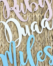 Load image into Gallery viewer, Scripted Wall Name