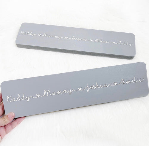 Engraved Slab - Cute as a Button by Laura