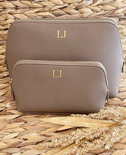 Load image into Gallery viewer, Essentials Collection Cosmetic Bags - Cute as a Button by Laura