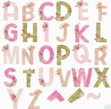 Load image into Gallery viewer, Floral Letter Name Tee - Cute as a Button by Laura
