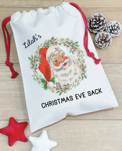 Load image into Gallery viewer, Vintage Santa Christmas Eve Sack (Other Colours Available)