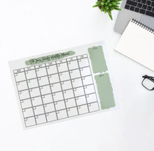 Load image into Gallery viewer, Monthly/Weekly Family Planner - Cute as a Button by Laura