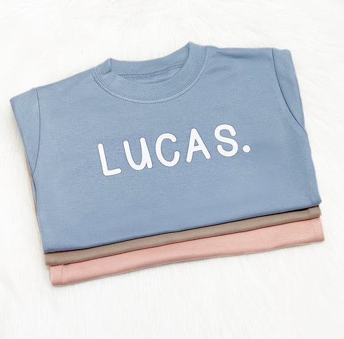 Personalised Tee - Cute as a Button by Laura
