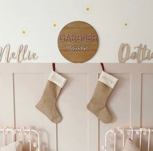 Load image into Gallery viewer, Scripted Wall Name - Cute as a Button by Laura