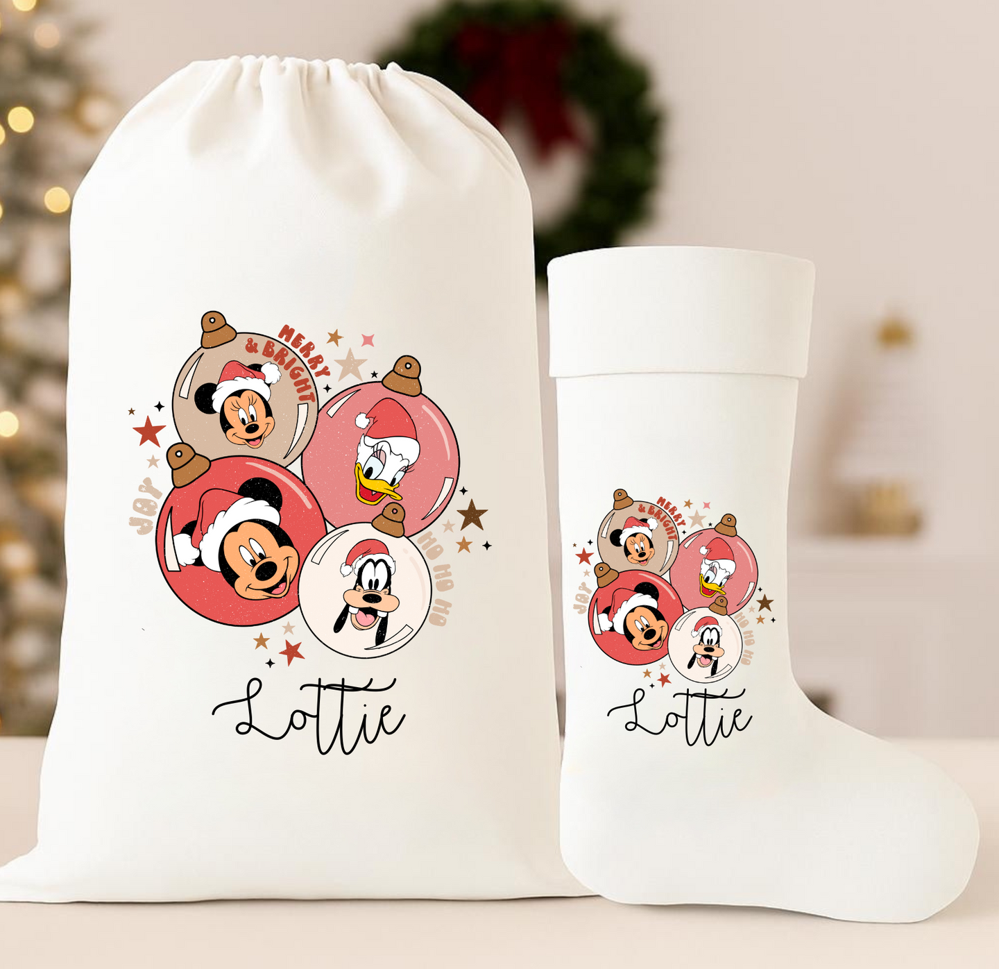 Mickey Large Sack/Stocking