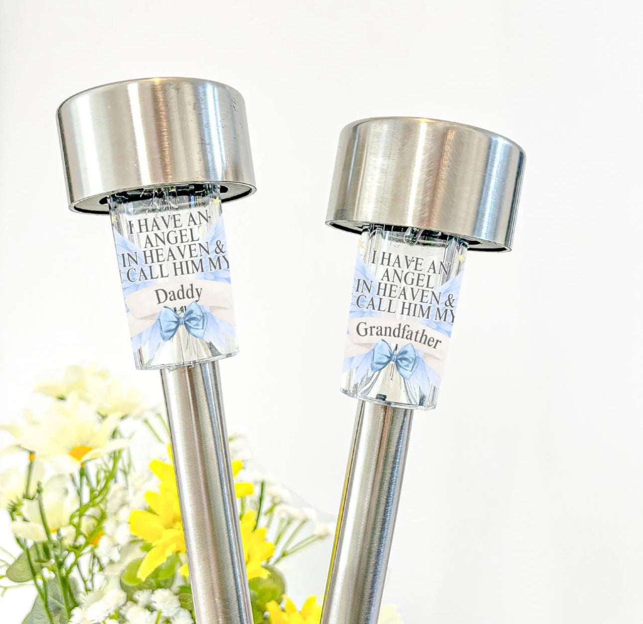 Memorial Solar Light (Pink or Blue)
