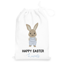 Load image into Gallery viewer, Embroidery Bunny Gift Sack (Pink or Blue)
