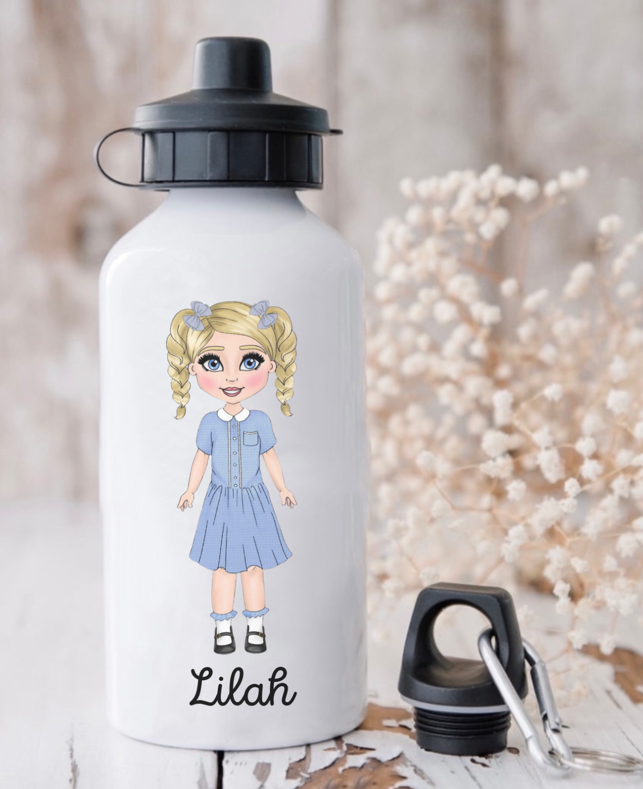 School Girl Water Bottle