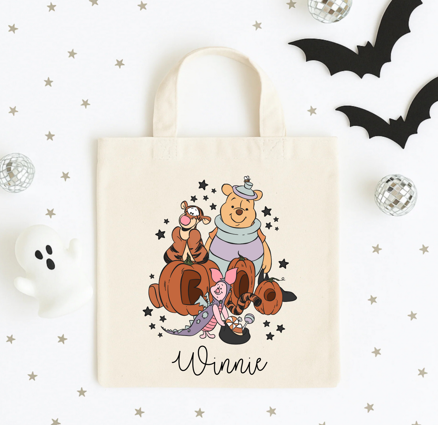 Spooky Winnie Trick or Treat Bag