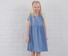 Load image into Gallery viewer, Girls Personalised Jersey Dress
