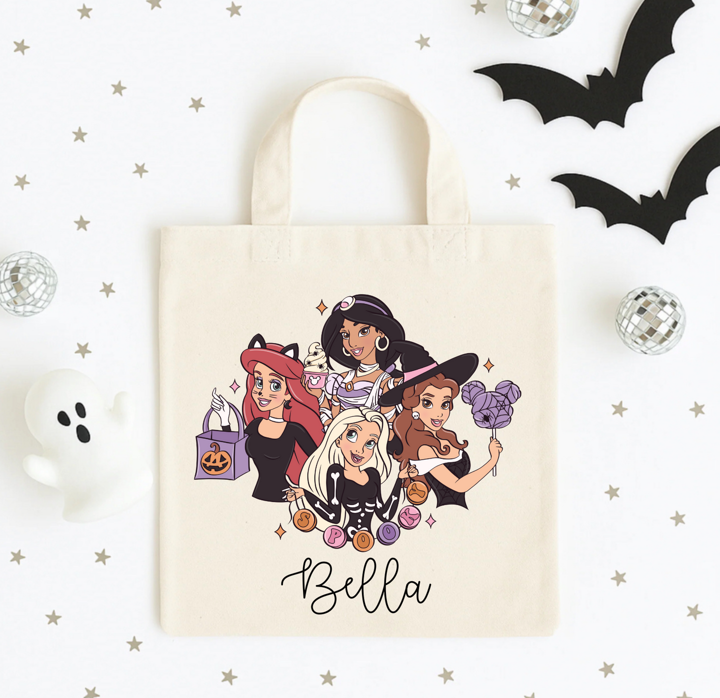 Spooky Princess Trick or Treat Bag