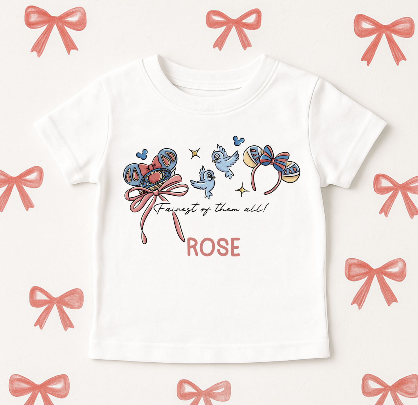 Ears Edit: Snow White Tee (Cuties & Adult Sizes)