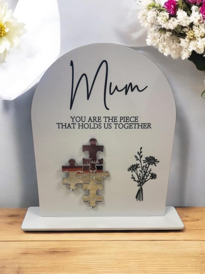 Jigsaw Piece Plaque