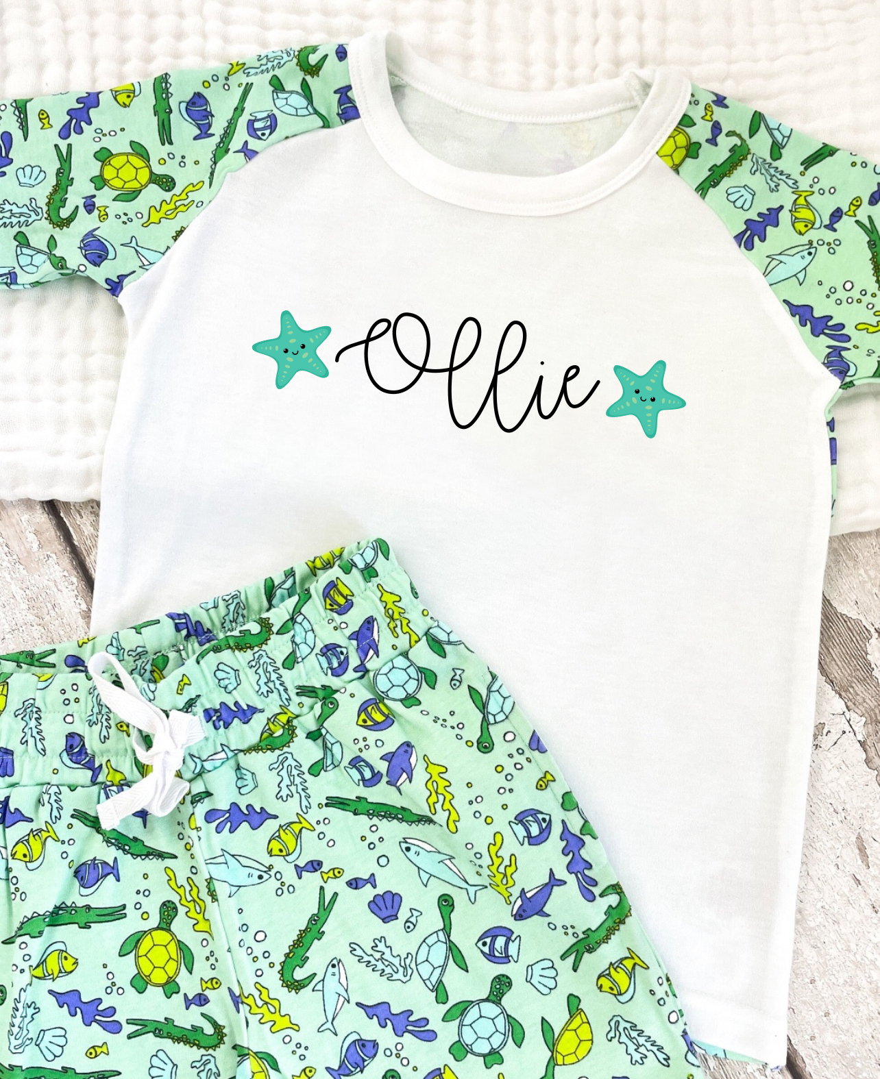 Under the Sea Shorts Set