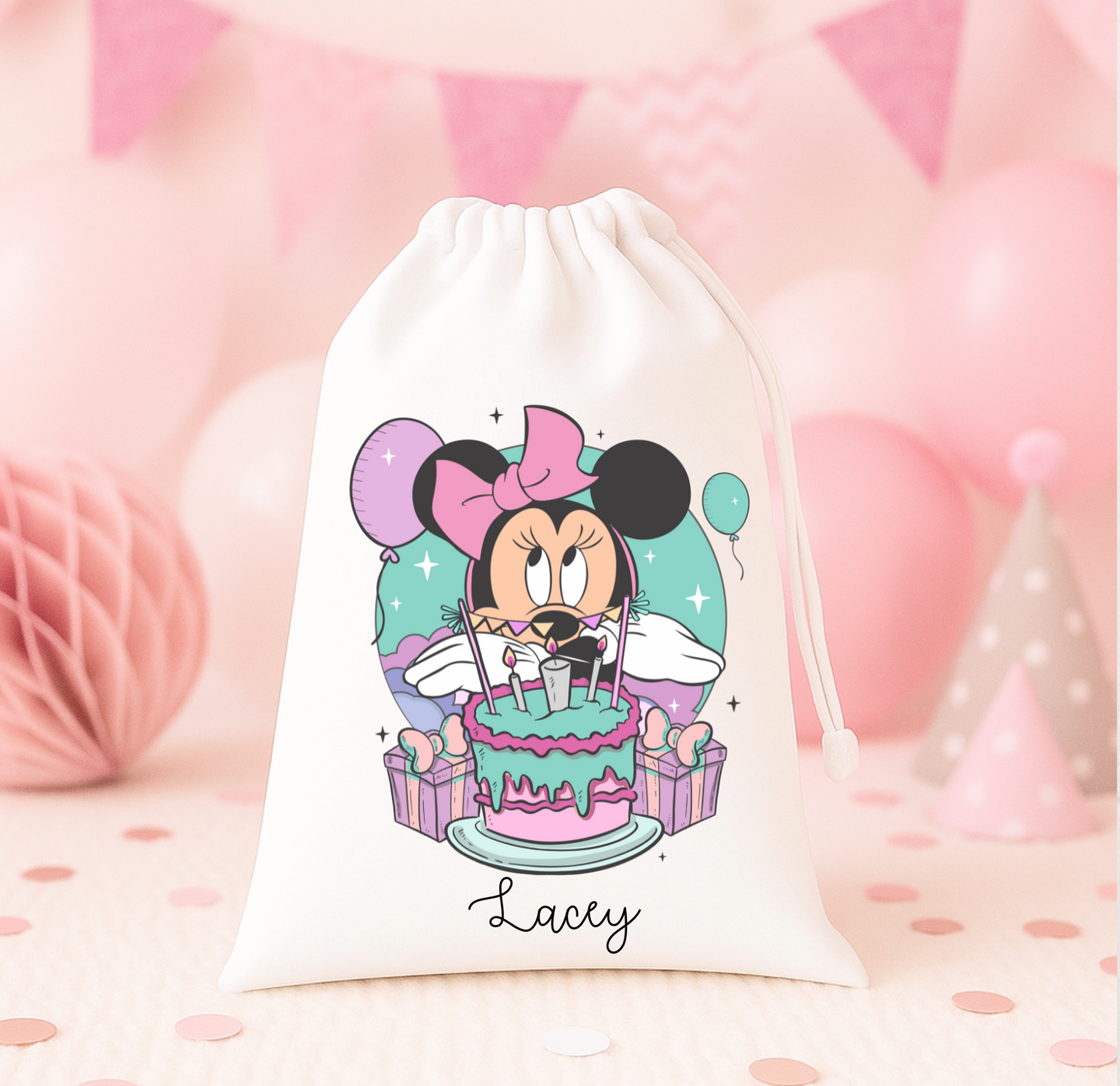 Minnie Birthday Sack