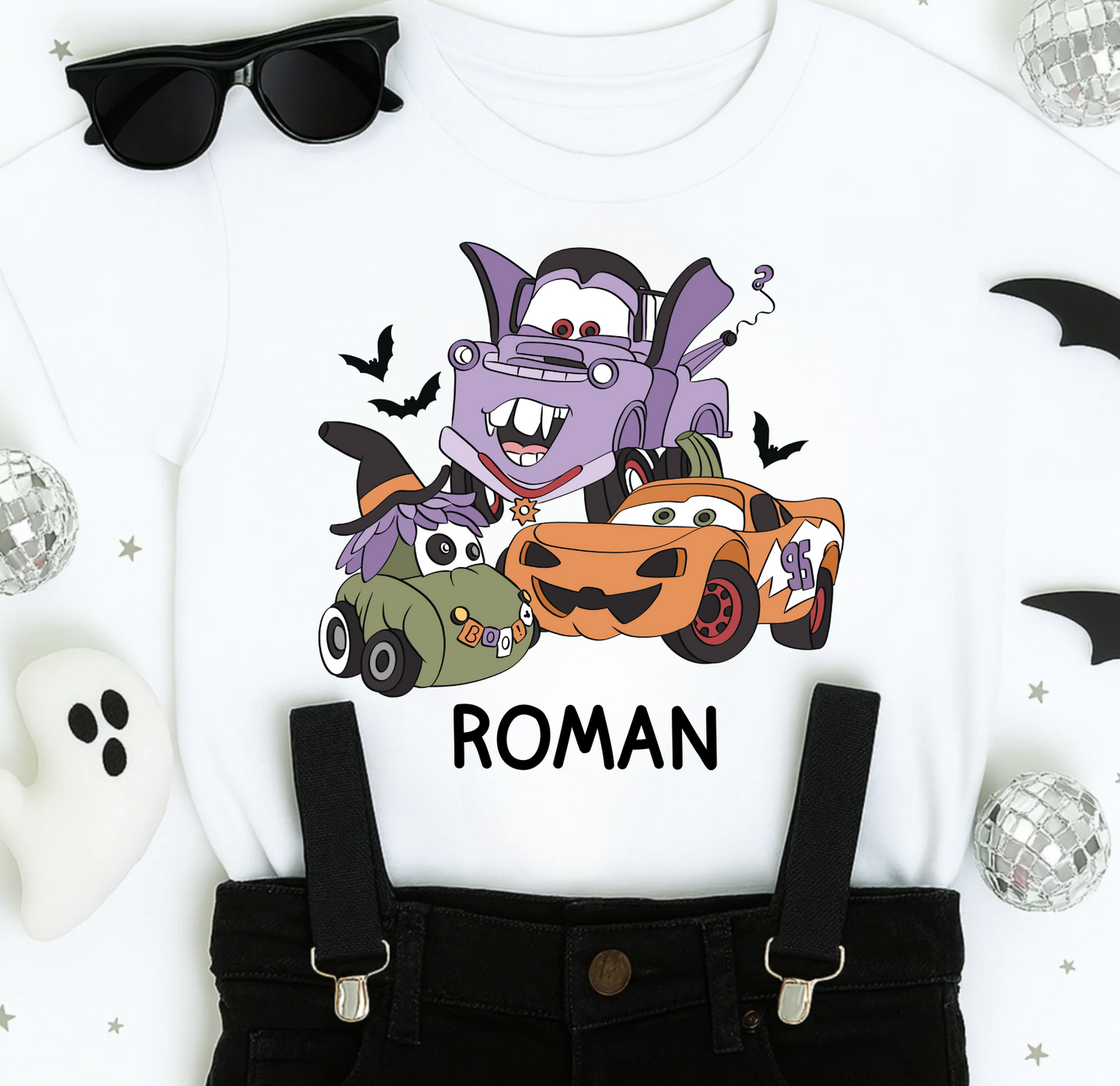 Spooky Cars Tee