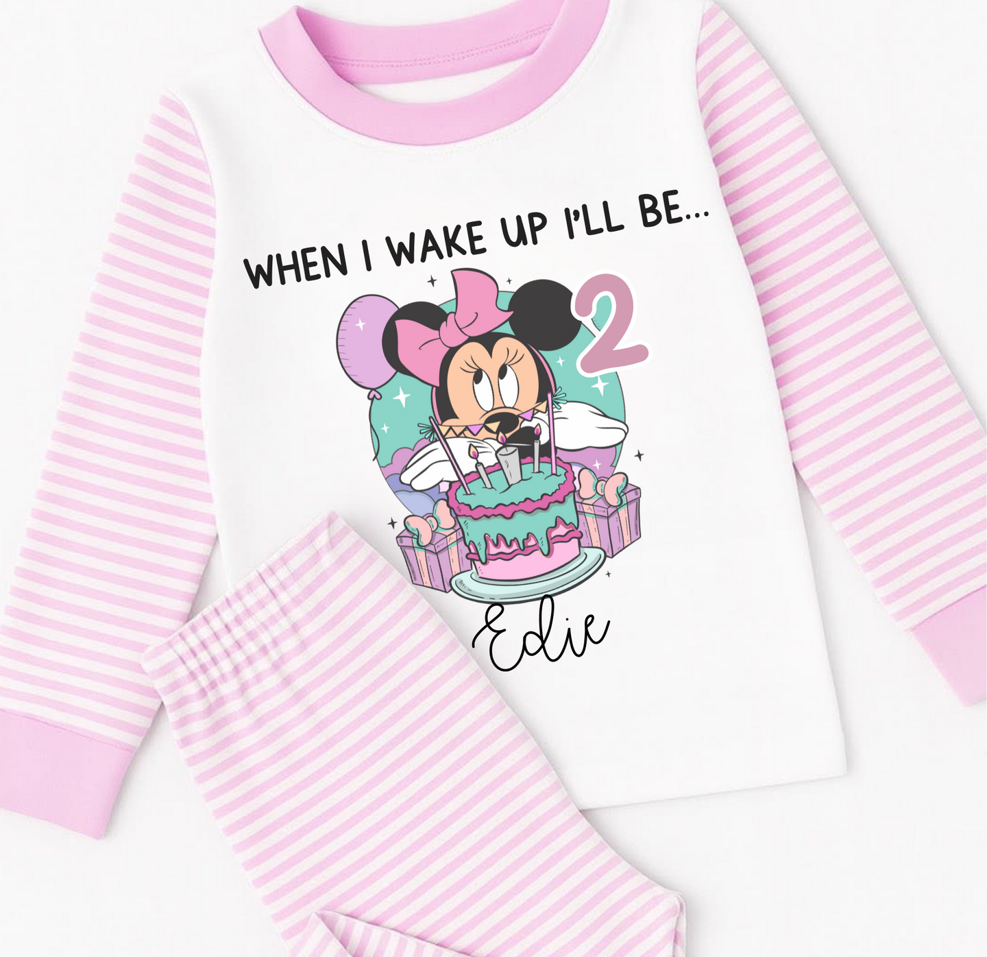 Minnie Birthday Pyjamas