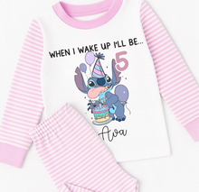 Load image into Gallery viewer, Stitch Birthday Pyjamas

