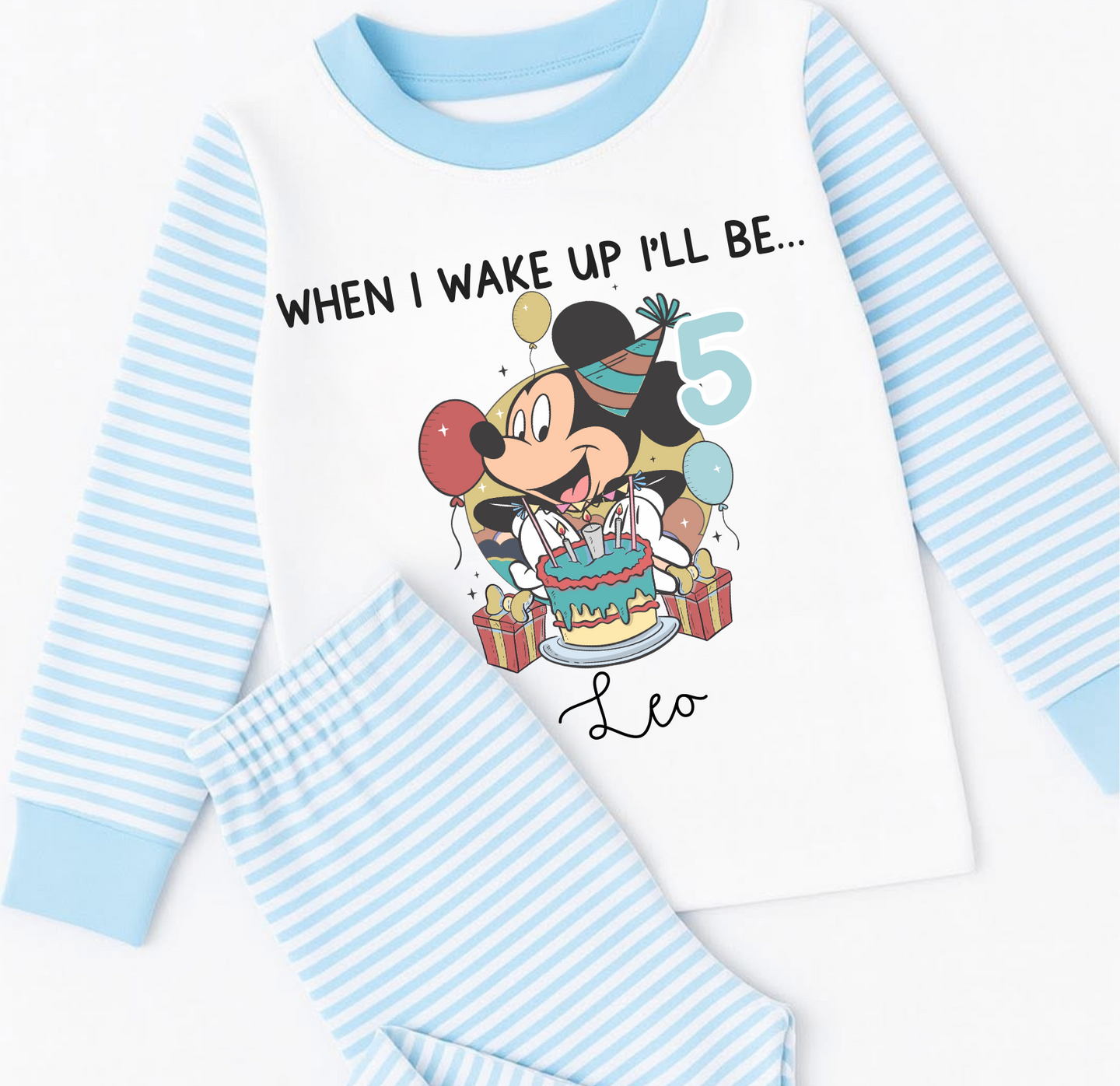 Mickey Birthday Pyjamas