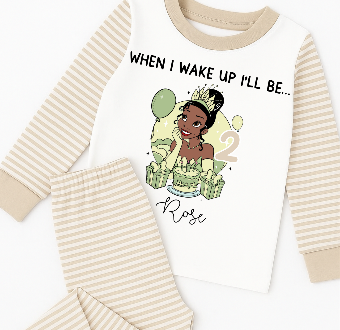 Tiana Birthday Pyjamas