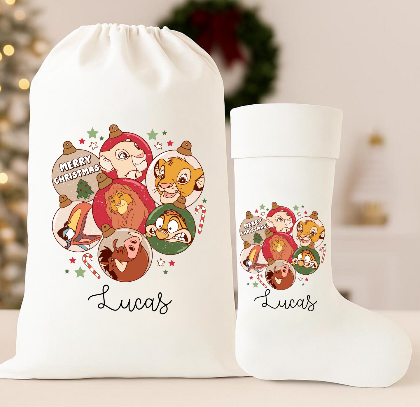 Lion King Large Sack/Stocking