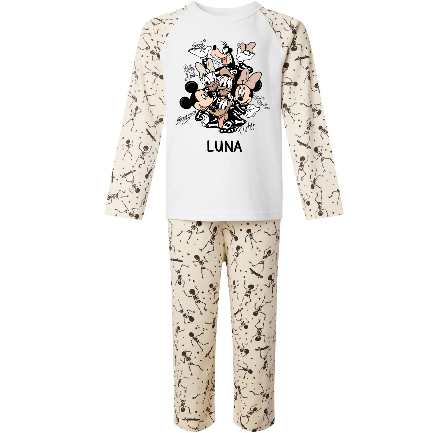 Spooky Disney Skeleton Pyjamas