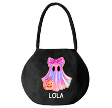 Load image into Gallery viewer, Black Cauldron Treat Basket (Lots of Designs)
