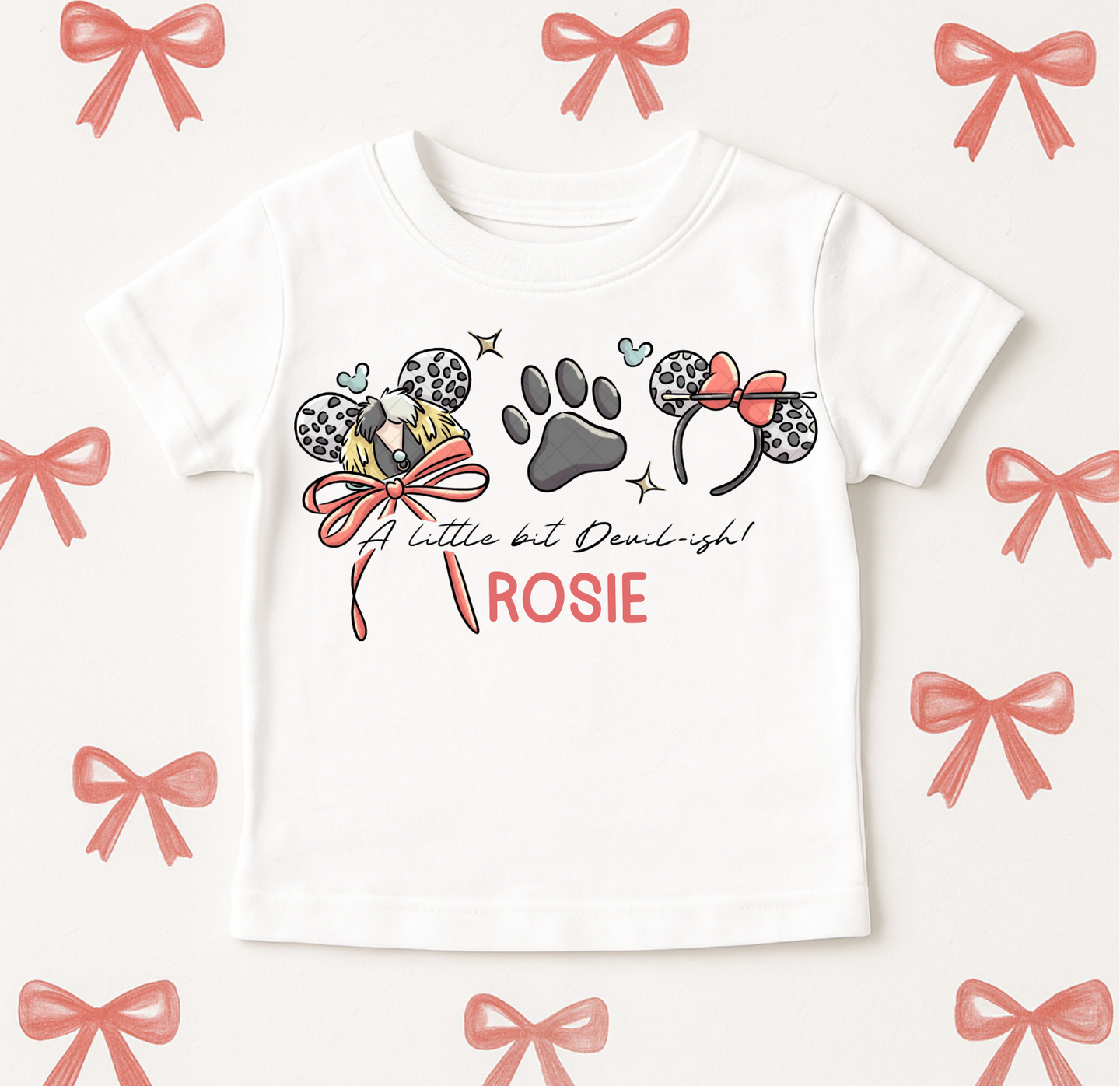 Ears Edit: Dalmatian’s Tee (Cuties & Adult Sizes)