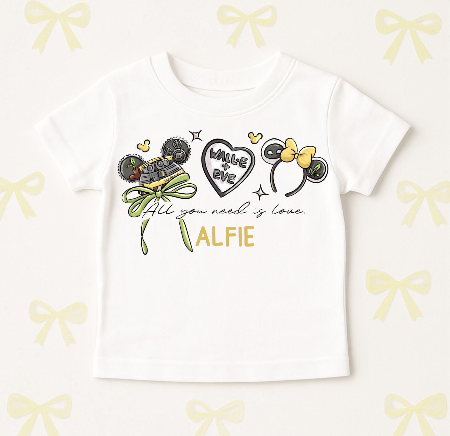 Ears Edit: Walle Tee (Cuties & Adult Sizes)