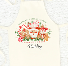 Load image into Gallery viewer, Christmas Baker Apron (Red or Pink)
