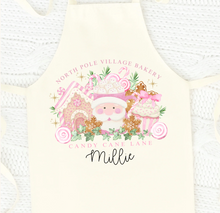 Load image into Gallery viewer, Christmas Baker Apron (Red or Pink)
