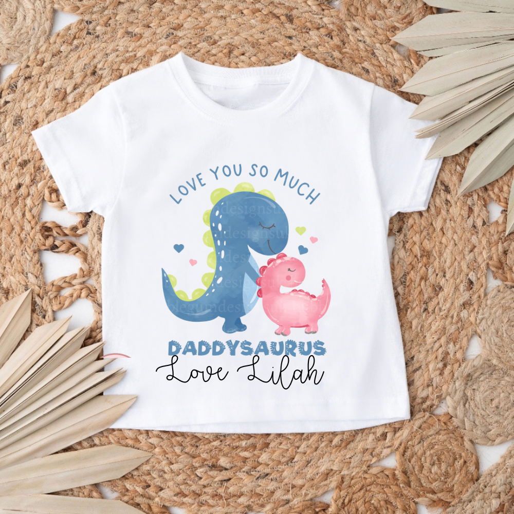 Girl Dino Father’s Day Tee