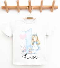 Load image into Gallery viewer, Wonderland Birthday Tee (Ages 1-5)
