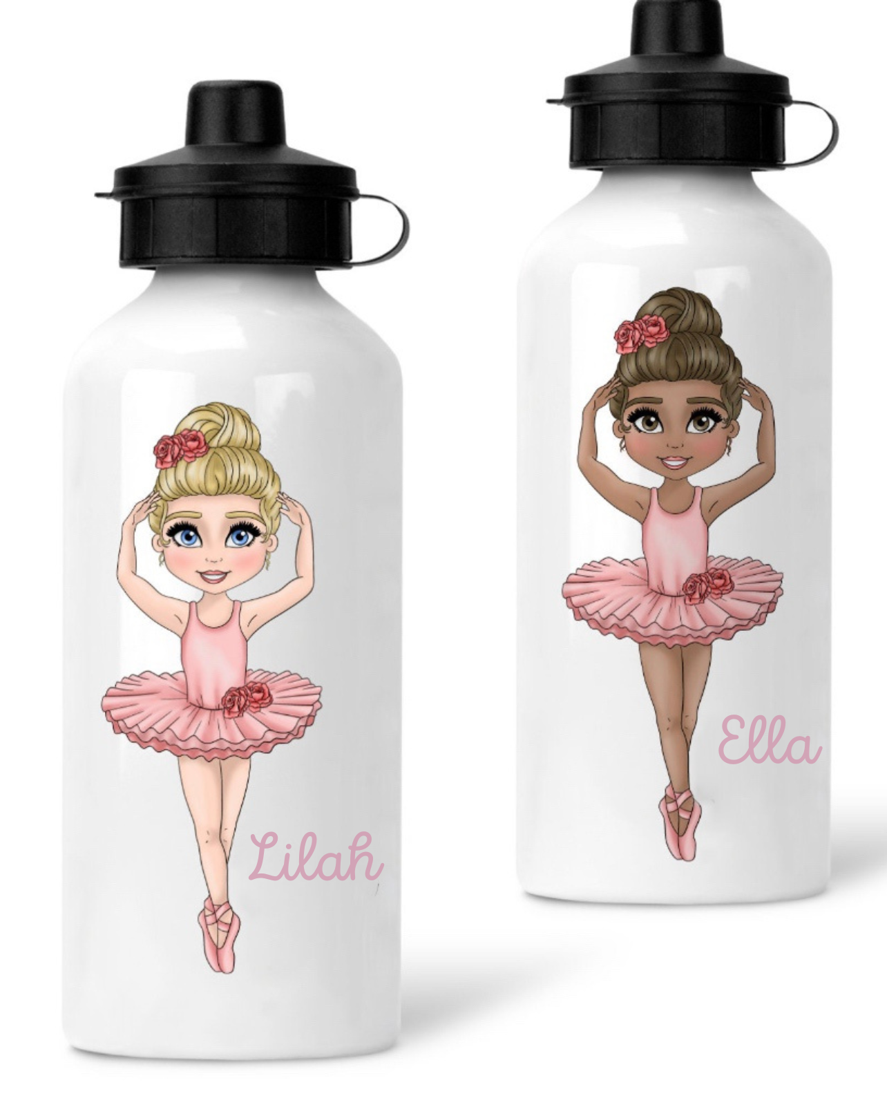 Ballerina Aluminium Water Bottle