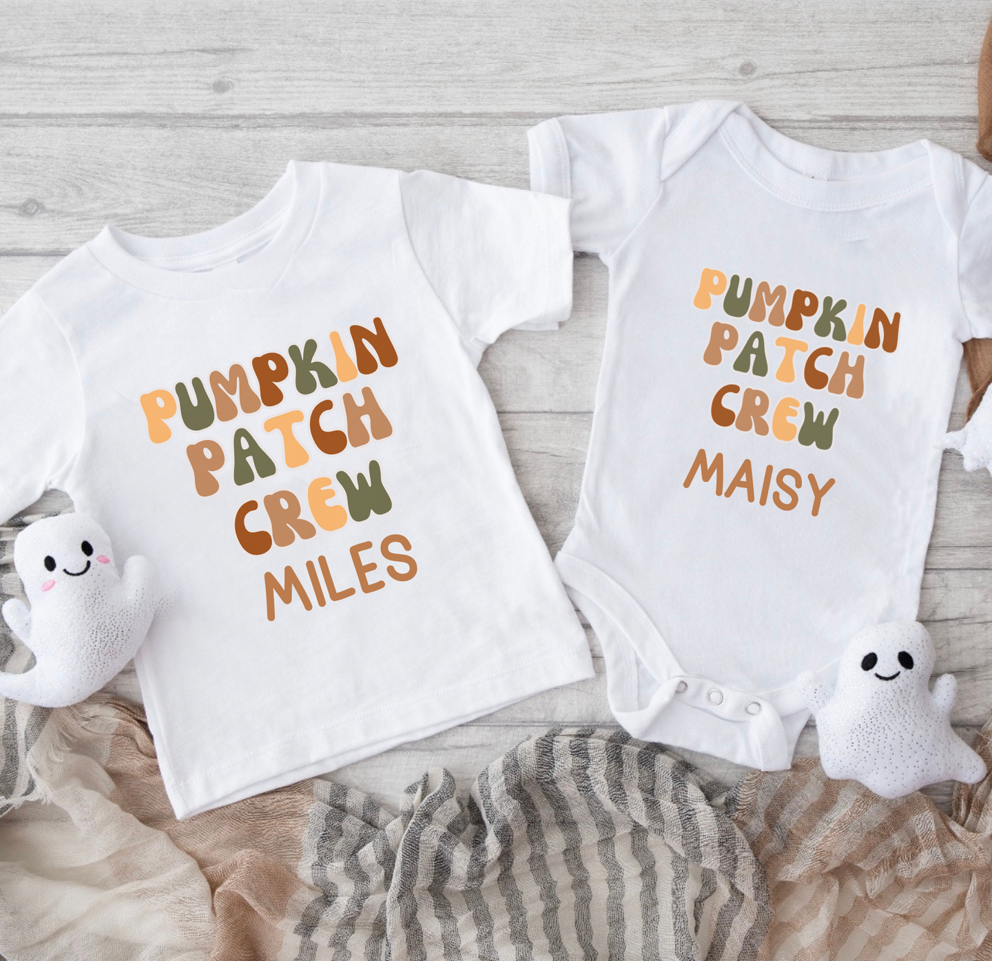 Pumpkin Patch Crew Tee (adults & cuties)