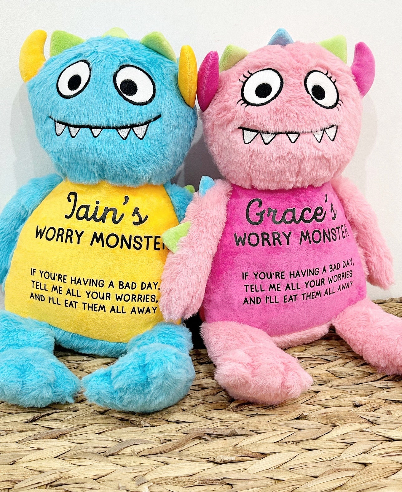 Worry Monster (Pink or Blue)