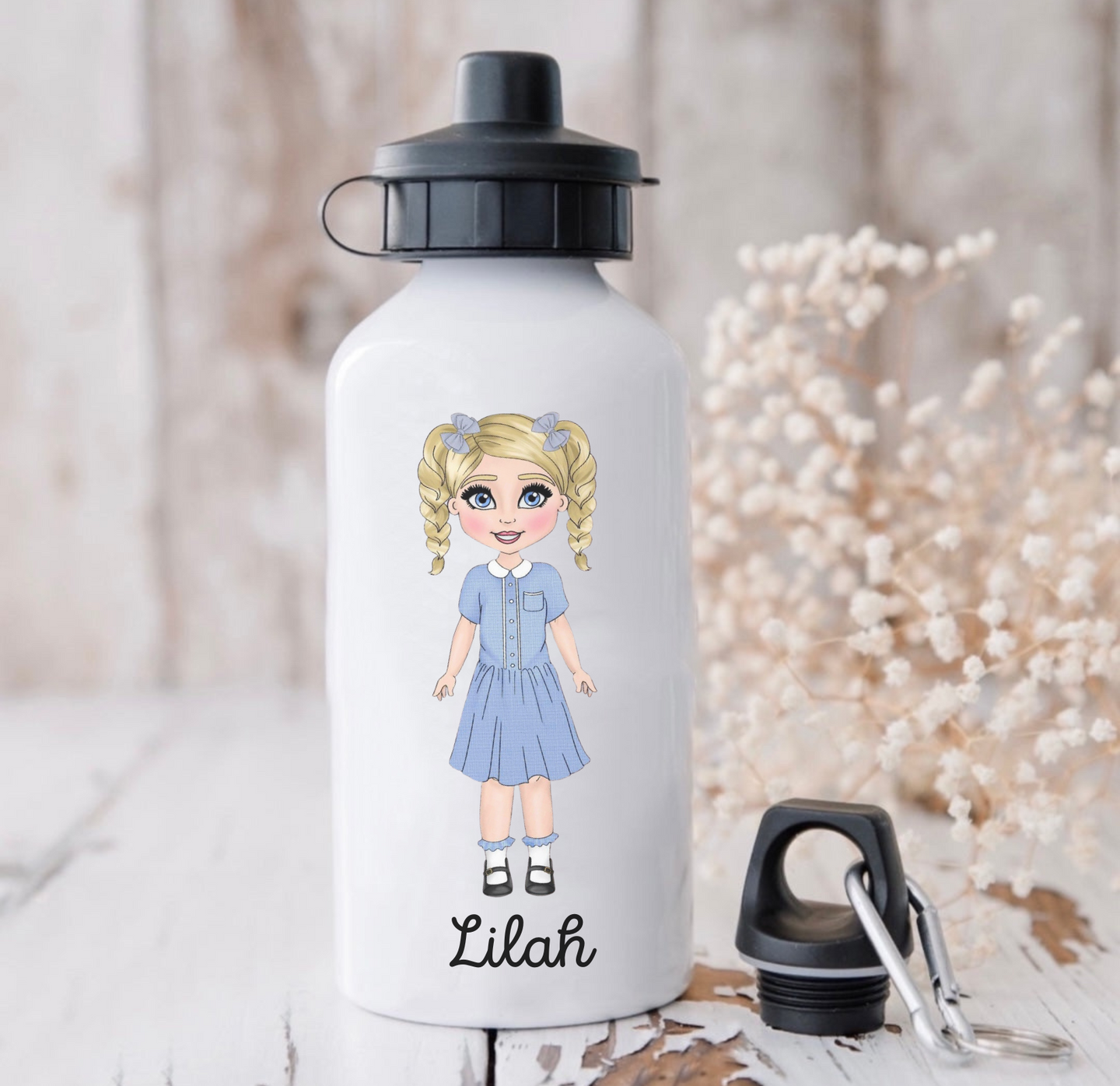 School Girl Water Bottle