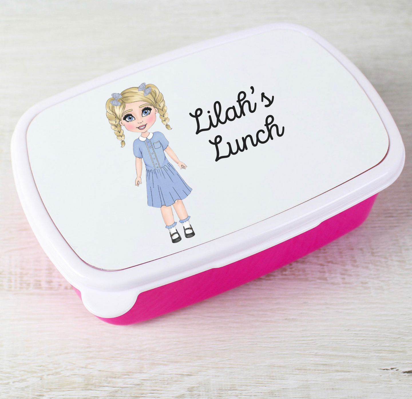 School Girl Lunch Box