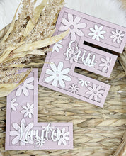 Load image into Gallery viewer, Floral Letter - Cute as a Button by Laura
