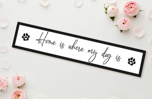 Home Is Where Our Pets are Plaque - Cute as a Button by Laura