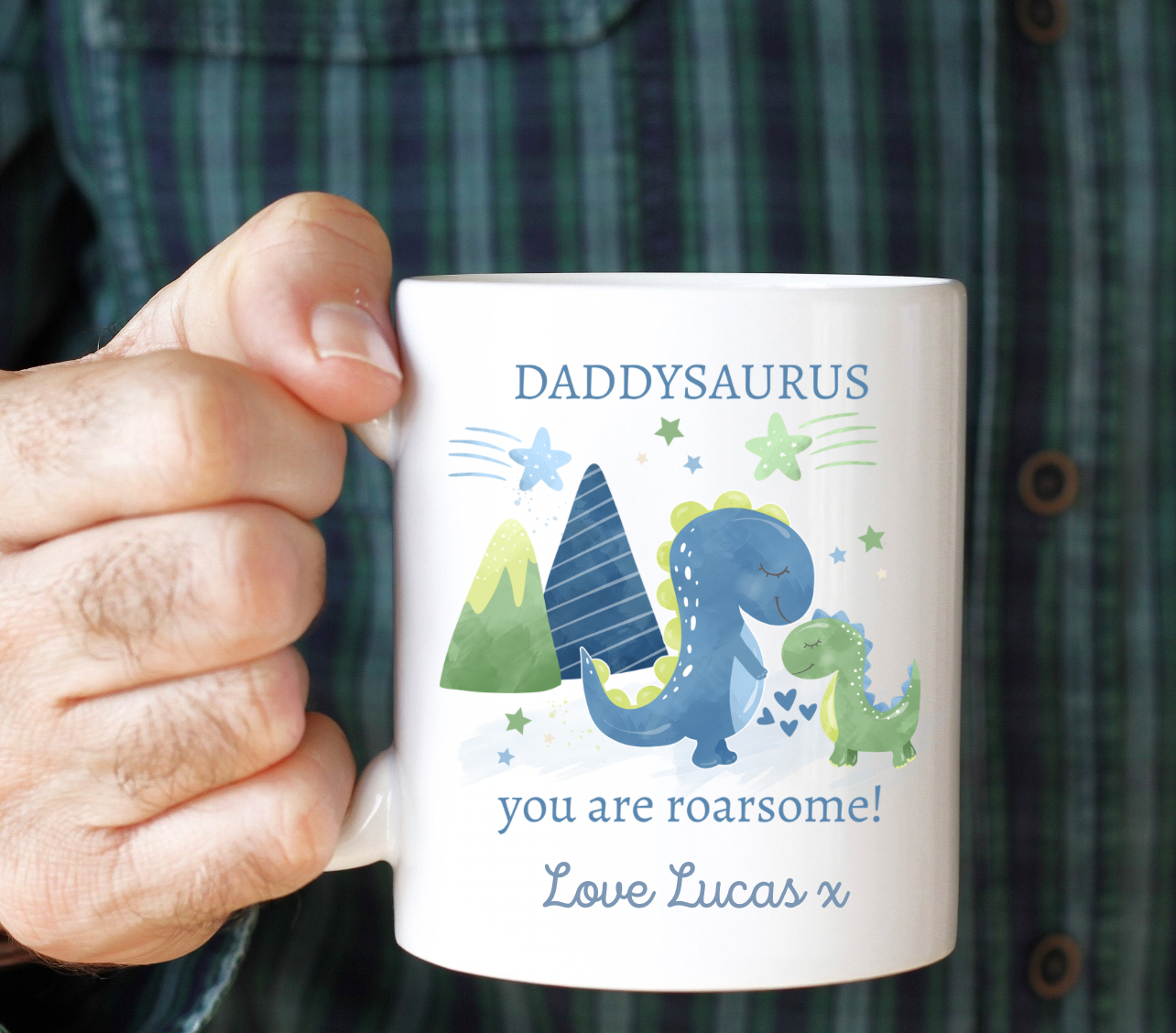 Dinosaur Daddy Mug