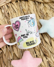 Load image into Gallery viewer, Children’s Positivity Polymer Mug
