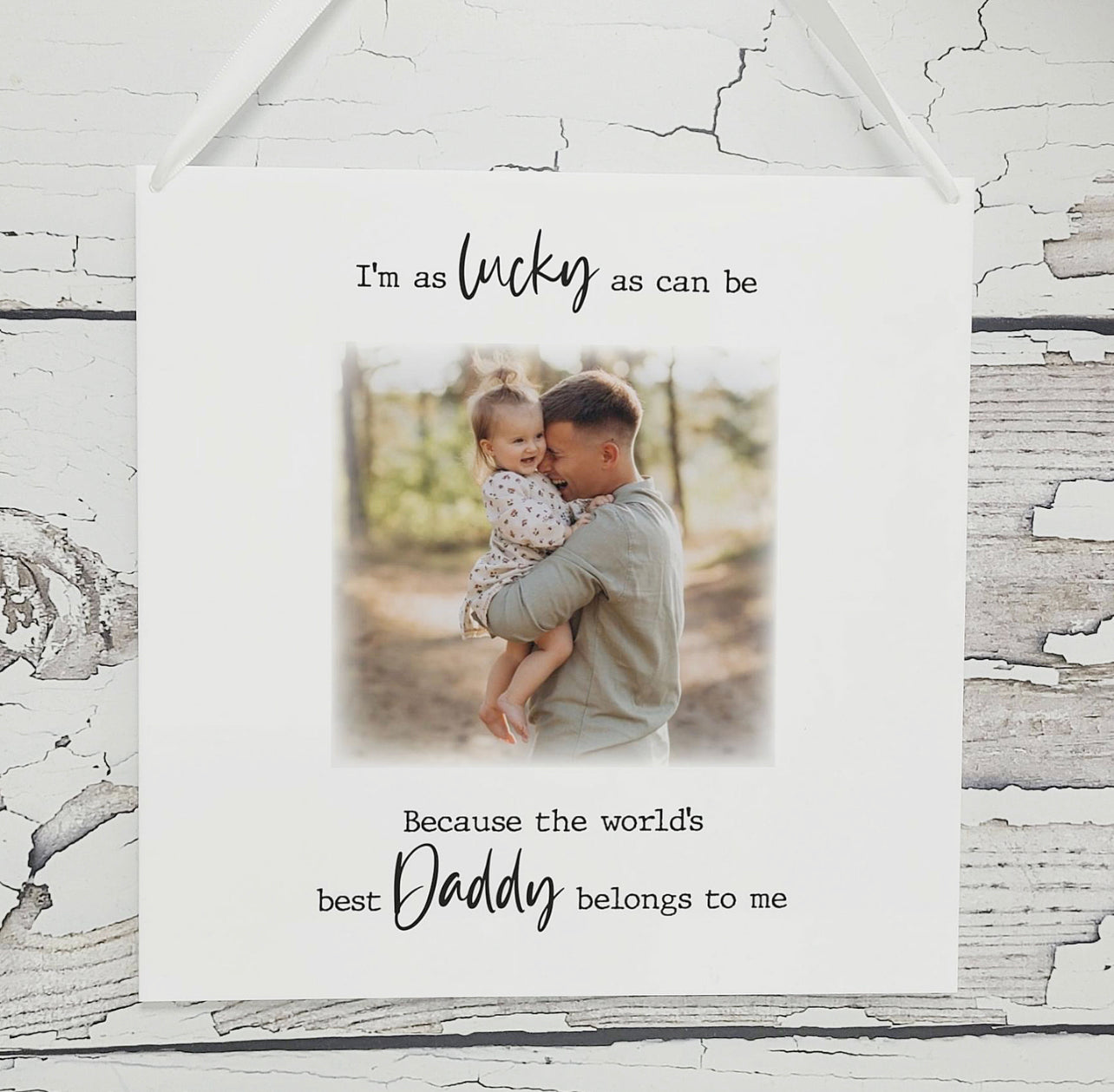 Father’s Day Photo Plaque