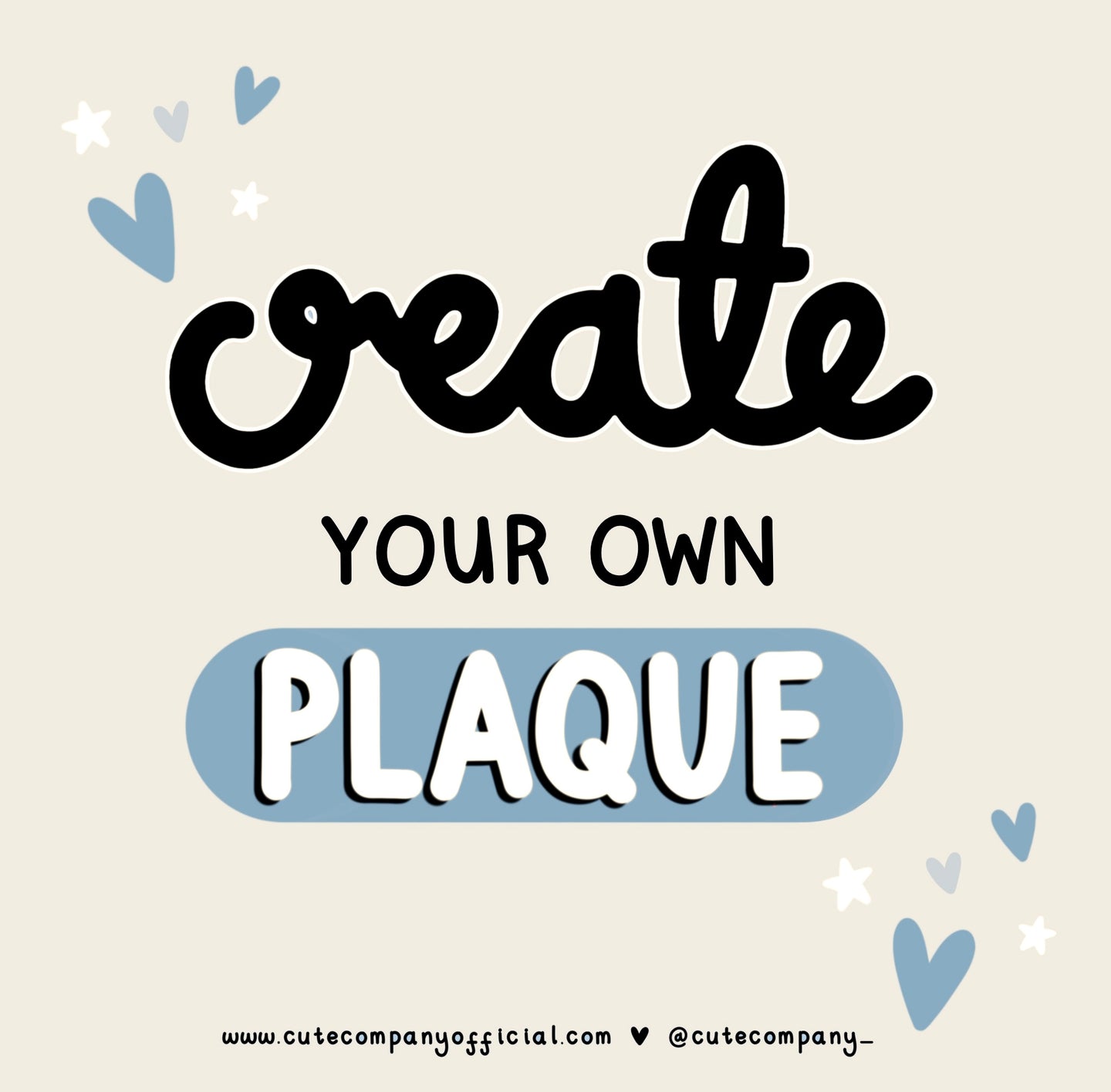 Create Your Own Plaque