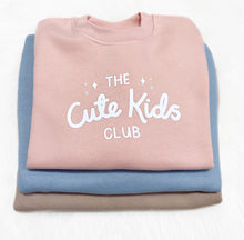 Load image into Gallery viewer, Cute Kids Club Sweater

