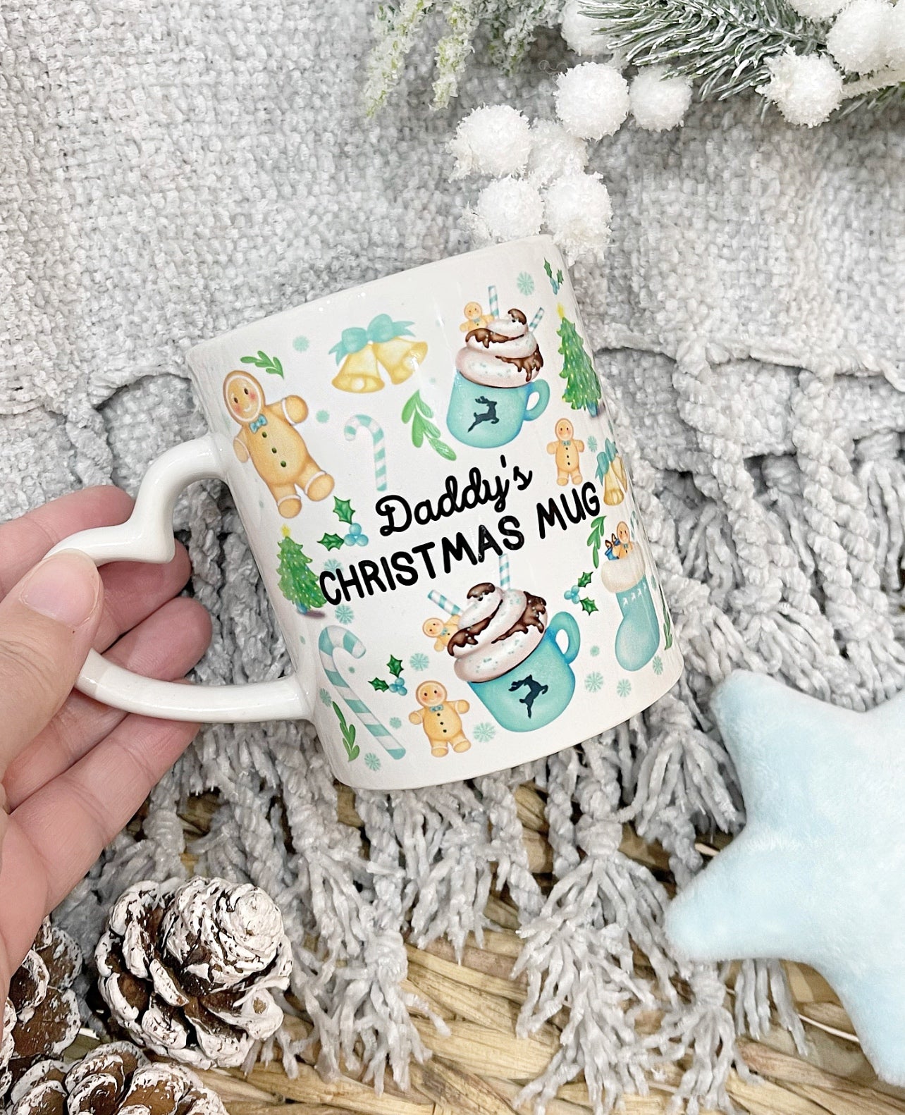 The Ultimate Teal Christmas Mug
