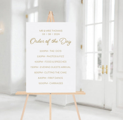 Muted Matte Order Of The Day Board - Cute as a Button by Laura