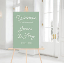 Load image into Gallery viewer, Muted Matte Welcome Sign - Cute as a Button by Laura
